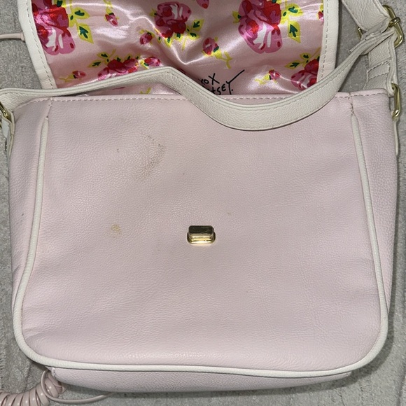 Betsey Johnson telephone bag pink daisies - Picture 4 of 7